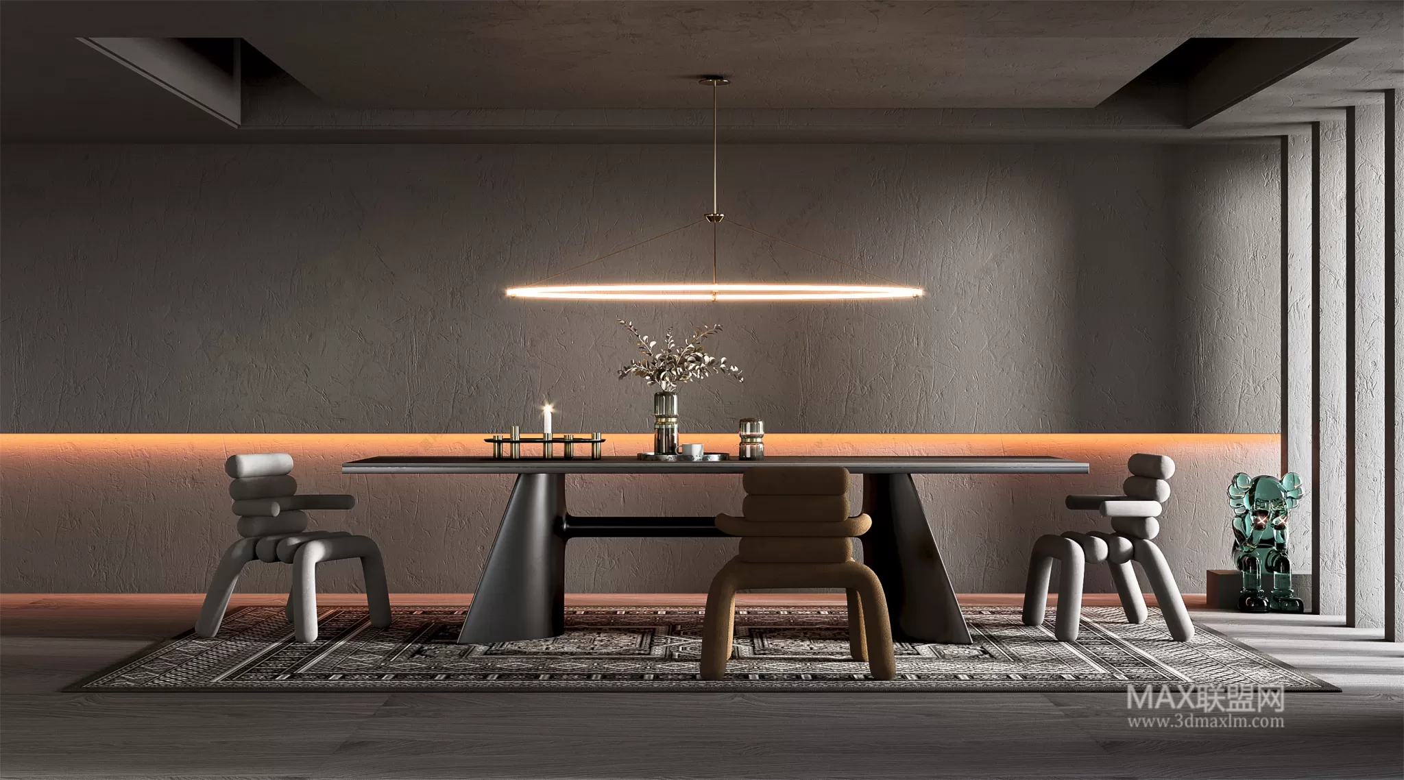 Dining Room – Interior Design – Modern Design – 027 Dining Room – Interior Design – Modern Design – 027