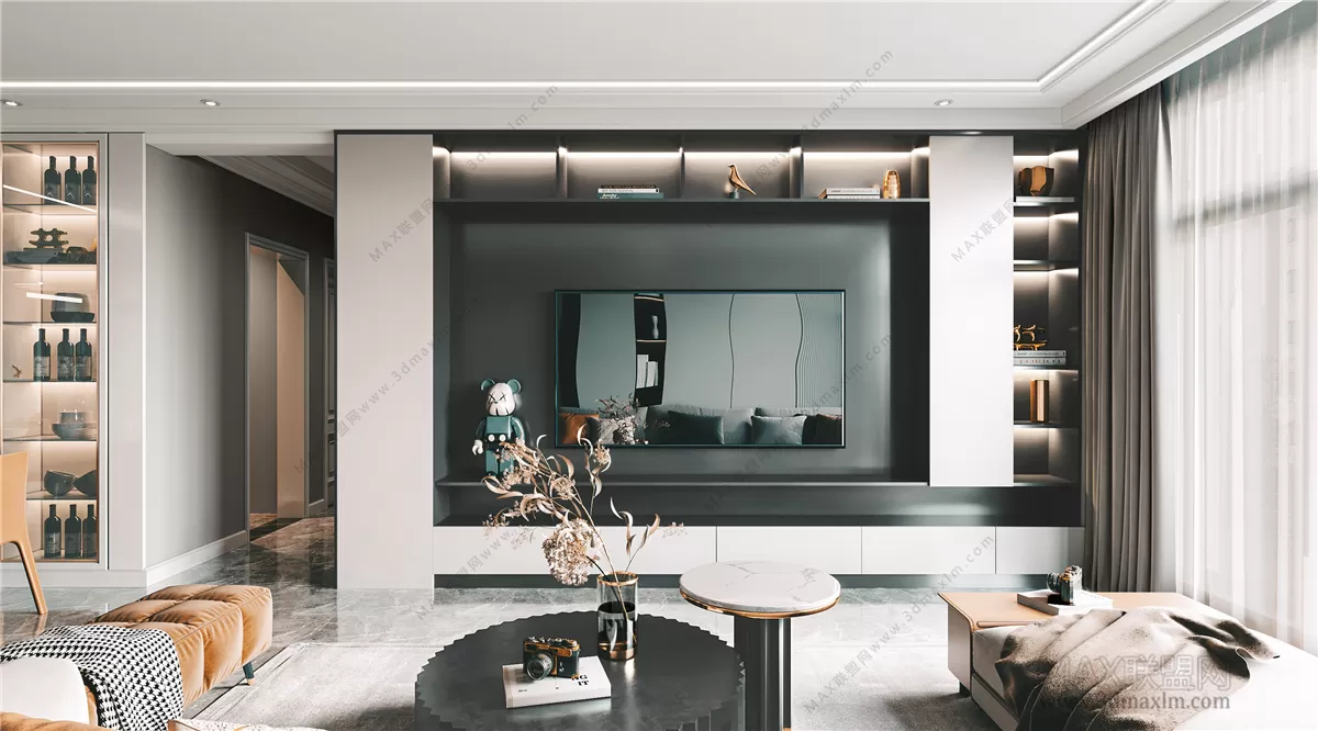 Living Room – Interior Design – Modern Design – 043