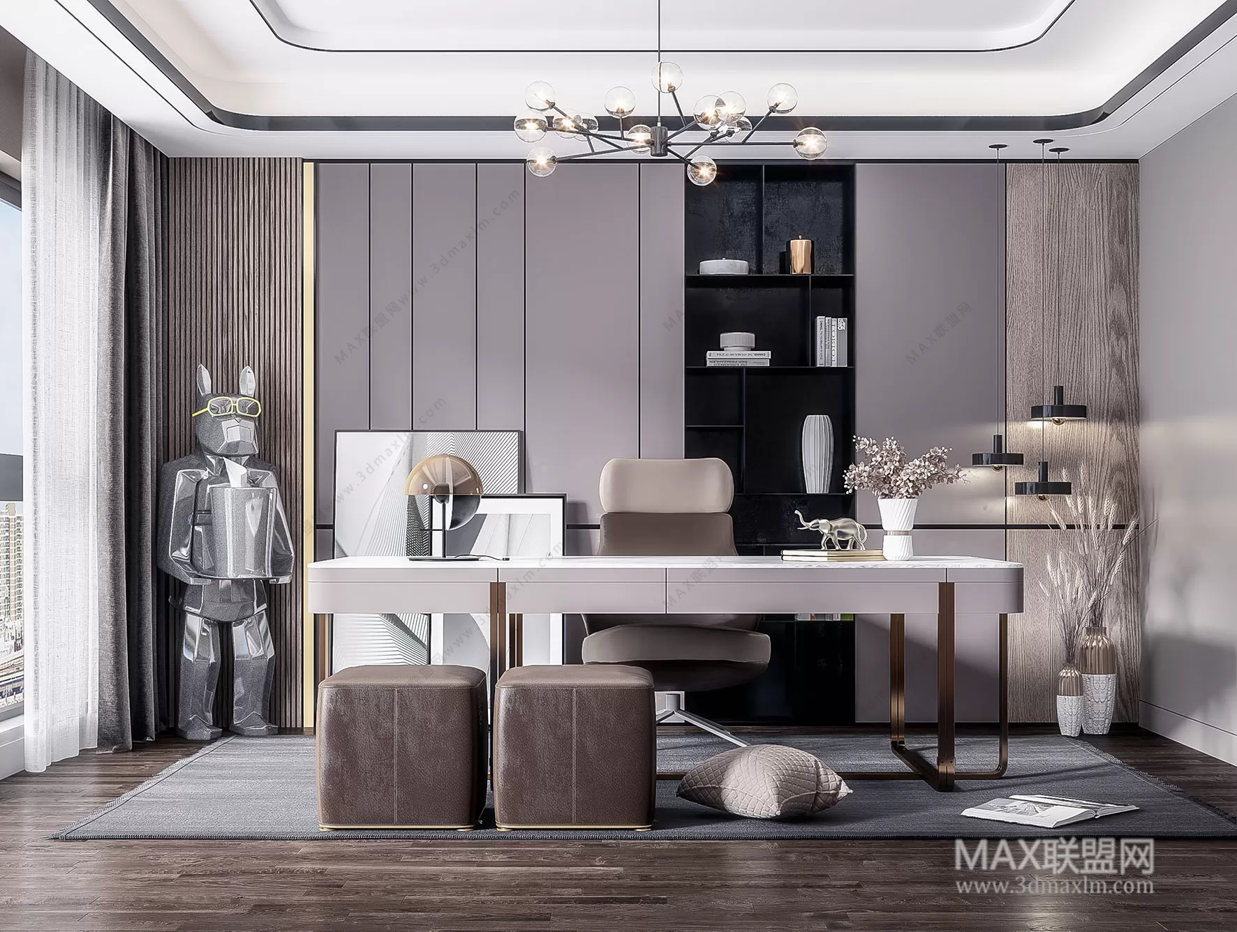 Home Office – Interior Design – Modern Design – 005