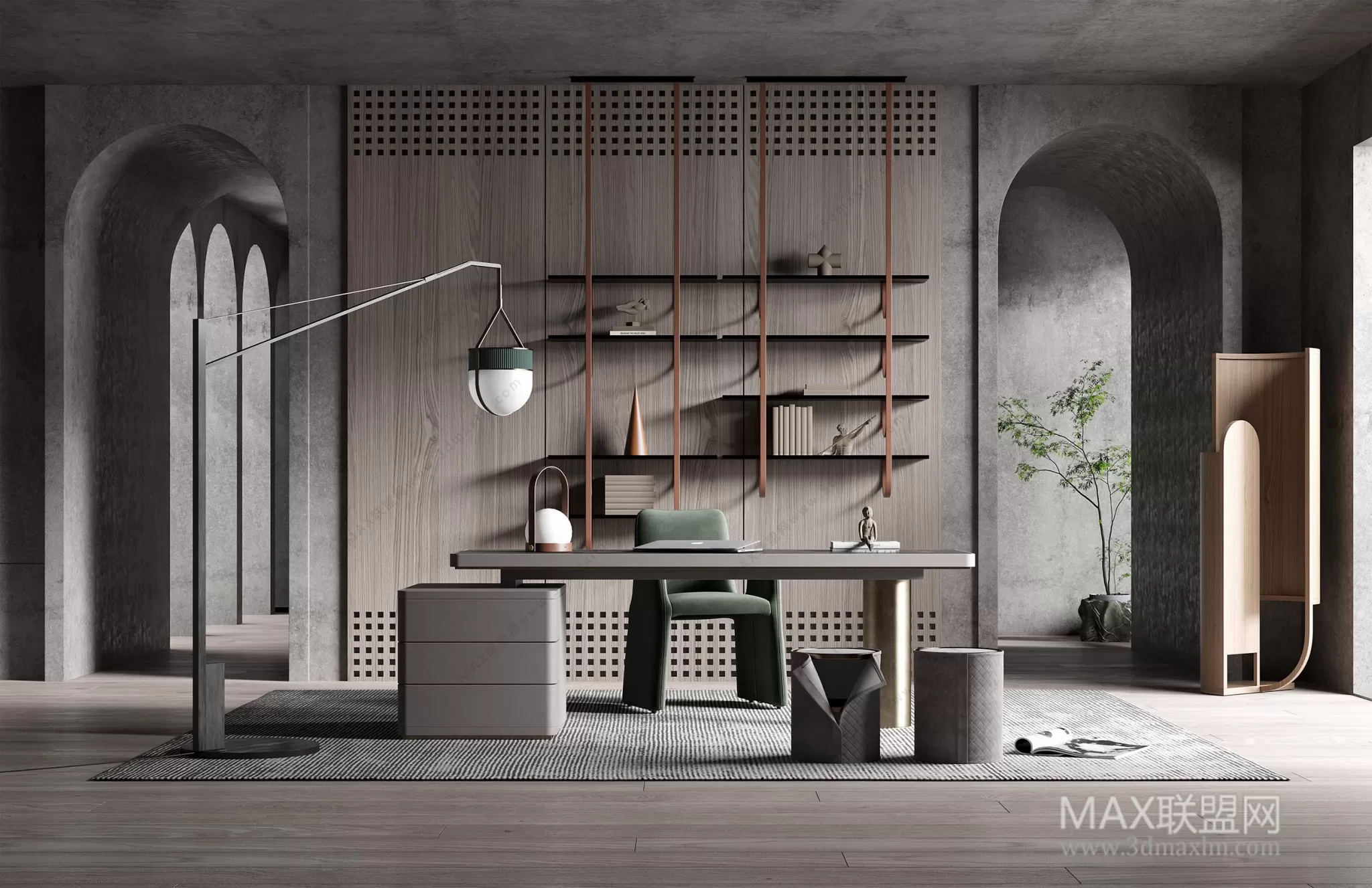 Home Office – Interior Design – Modern Design – 013