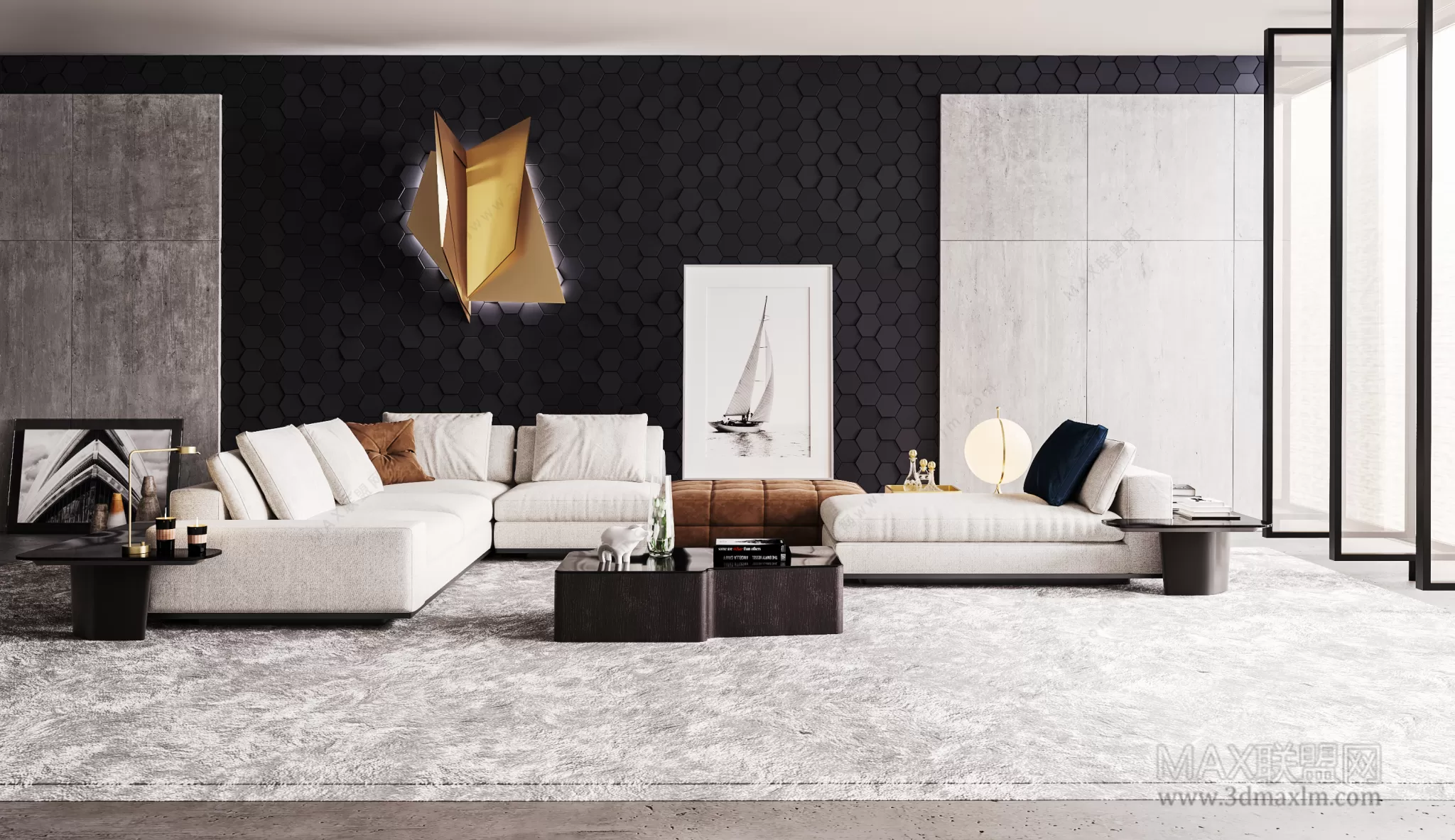 Living Room – Interior Design – Nordic Design – 001