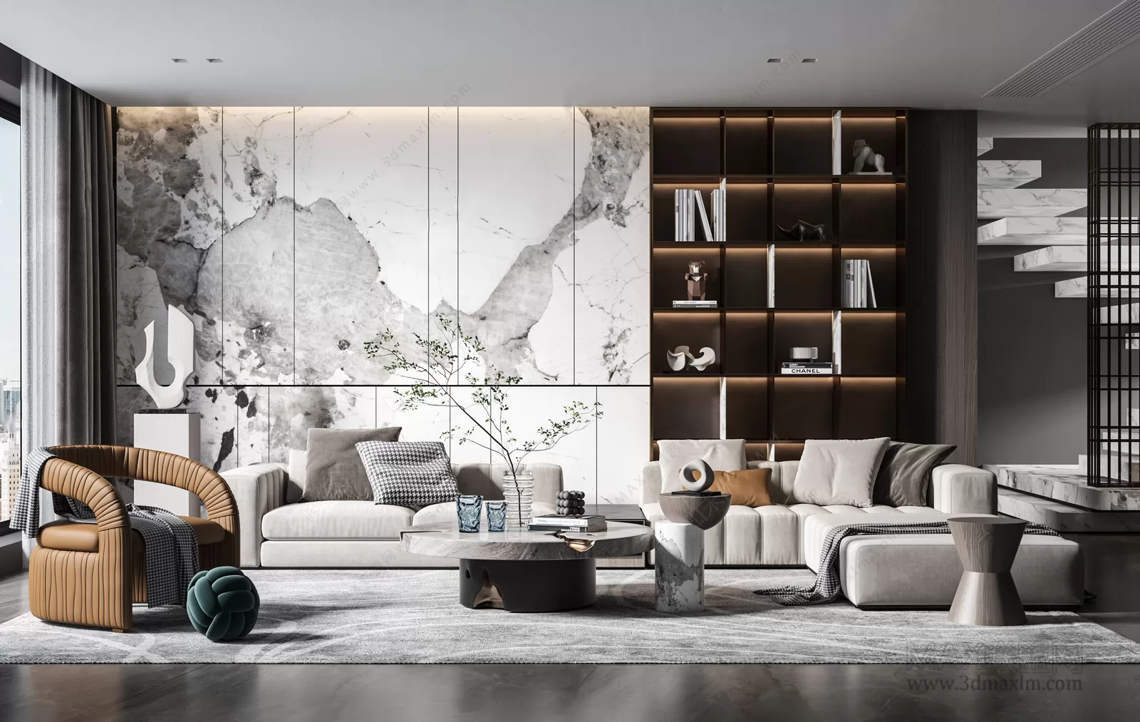 Living Room – Interior Design – Nordic Design – 004