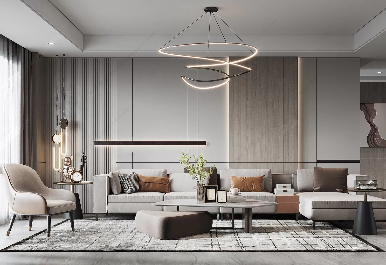 Living Room – Interior Design – Nordic Design – 005