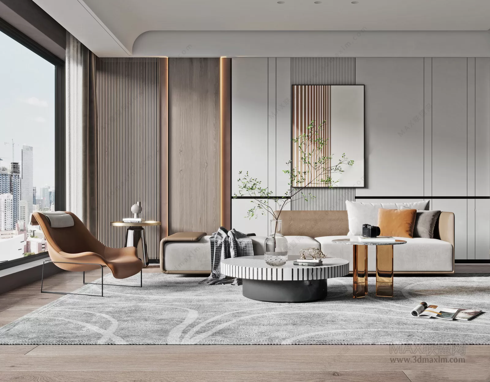 Living Room – Interior Design – Nordic Design – 007