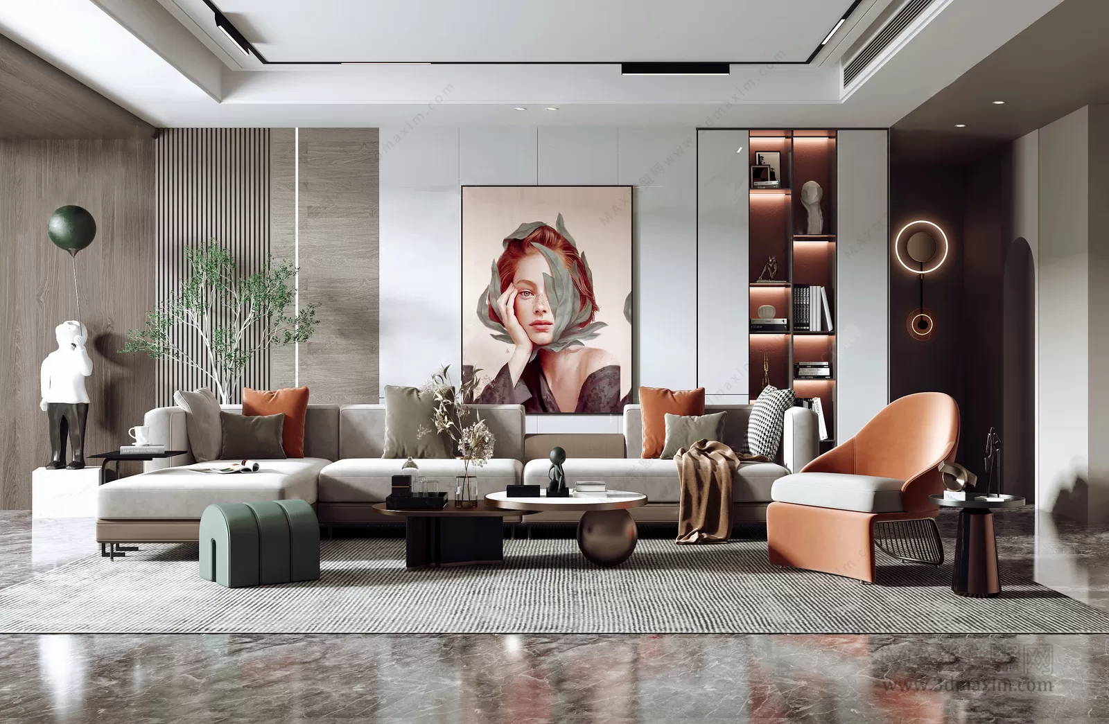 Living Room – Interior Design – Nordic Design – 011