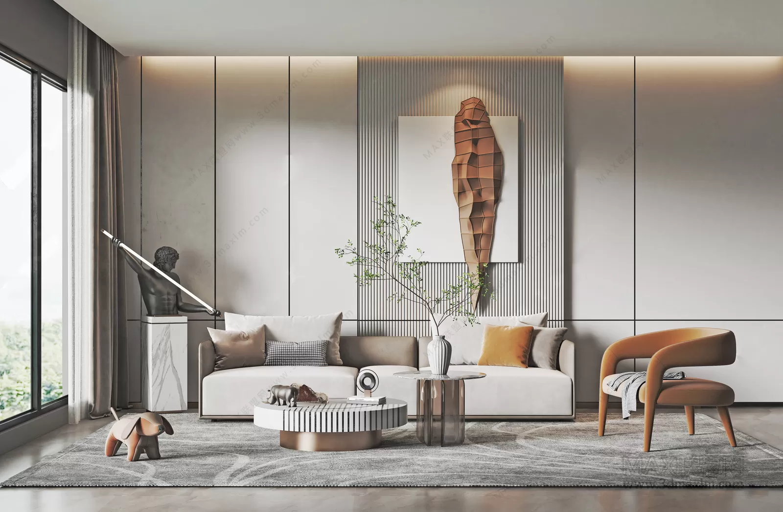 Living Room – Interior Design – Nordic Design – 021