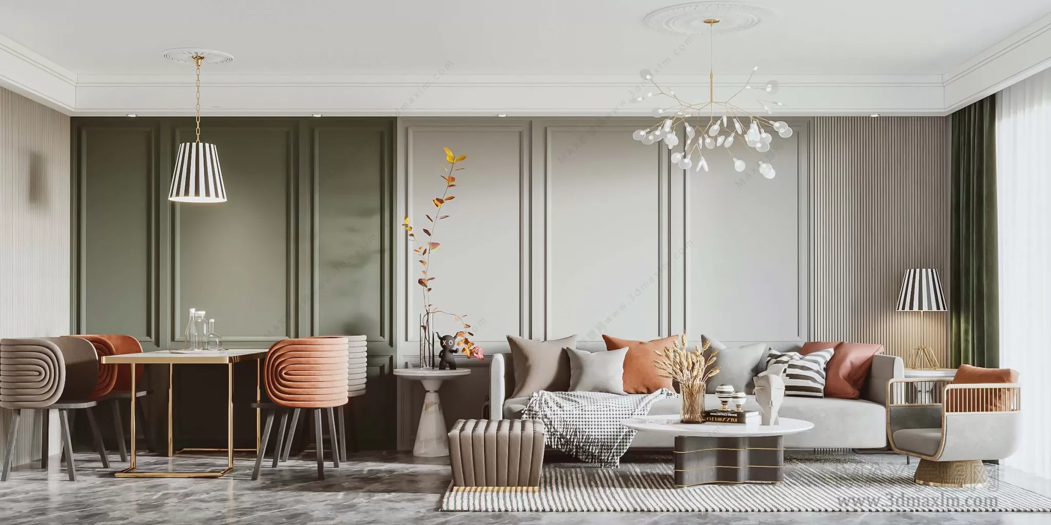 Living Room – Interior Design – Nordic Design – 028