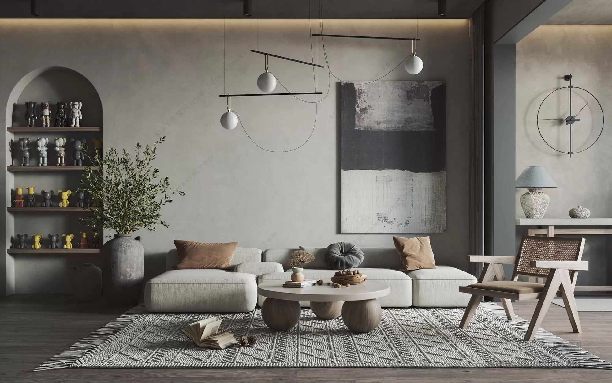 Living Room – Interior Design – Nordic Design – 029