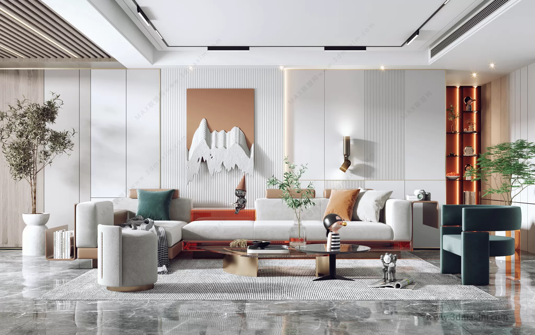 Living Room – Interior Design – Nordic Design – 030
