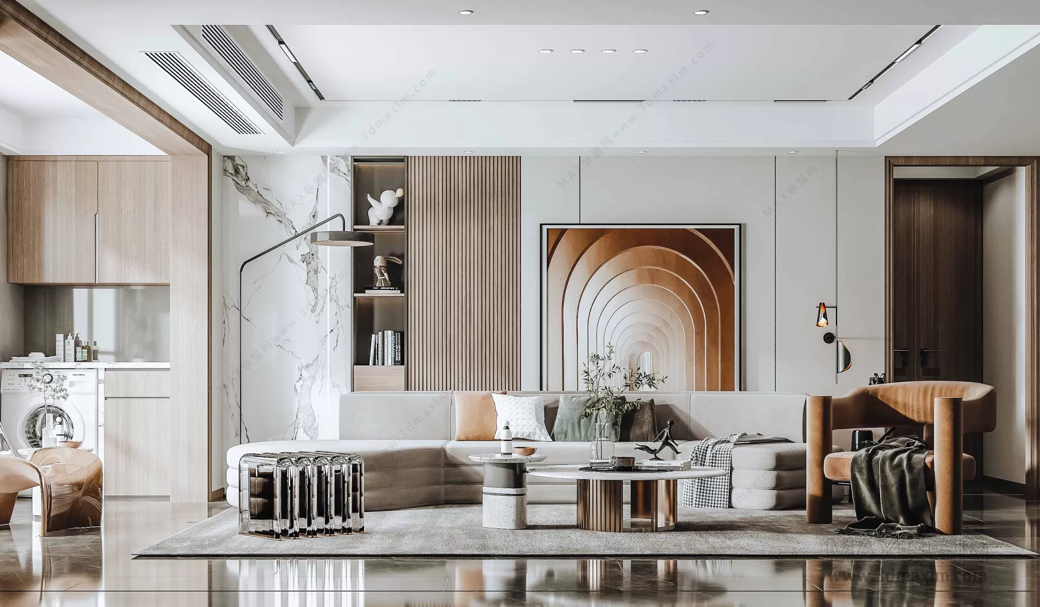 Living Room – Interior Design – Nordic Design – 031