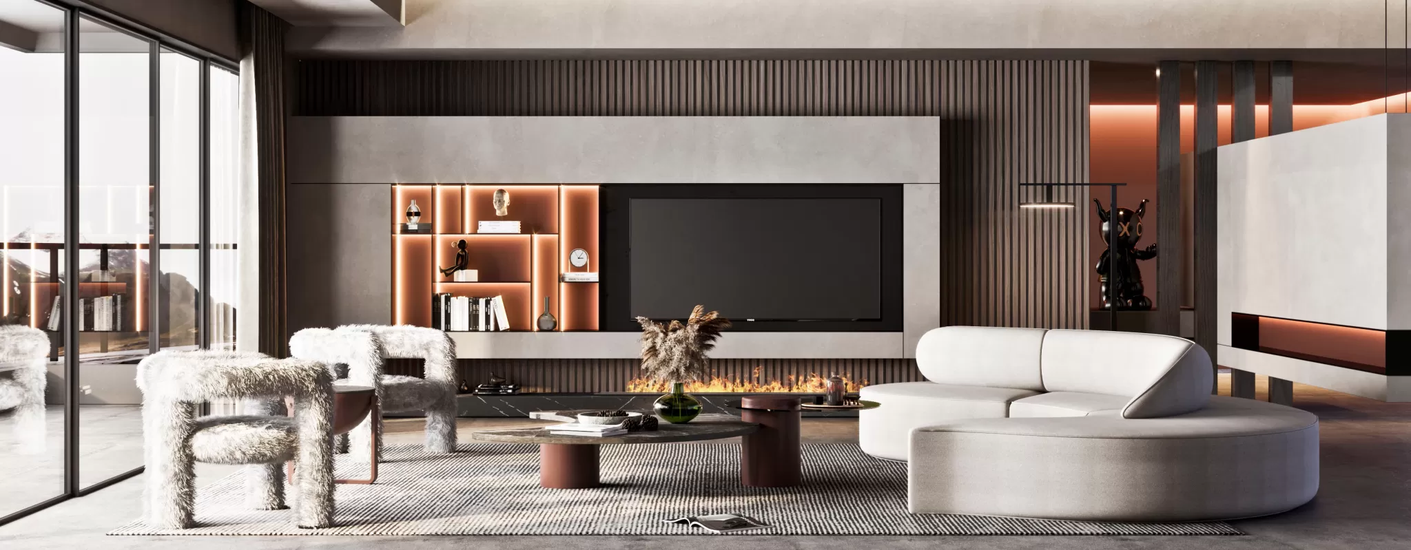 Living Room – Interior Design – Nordic Design – 038