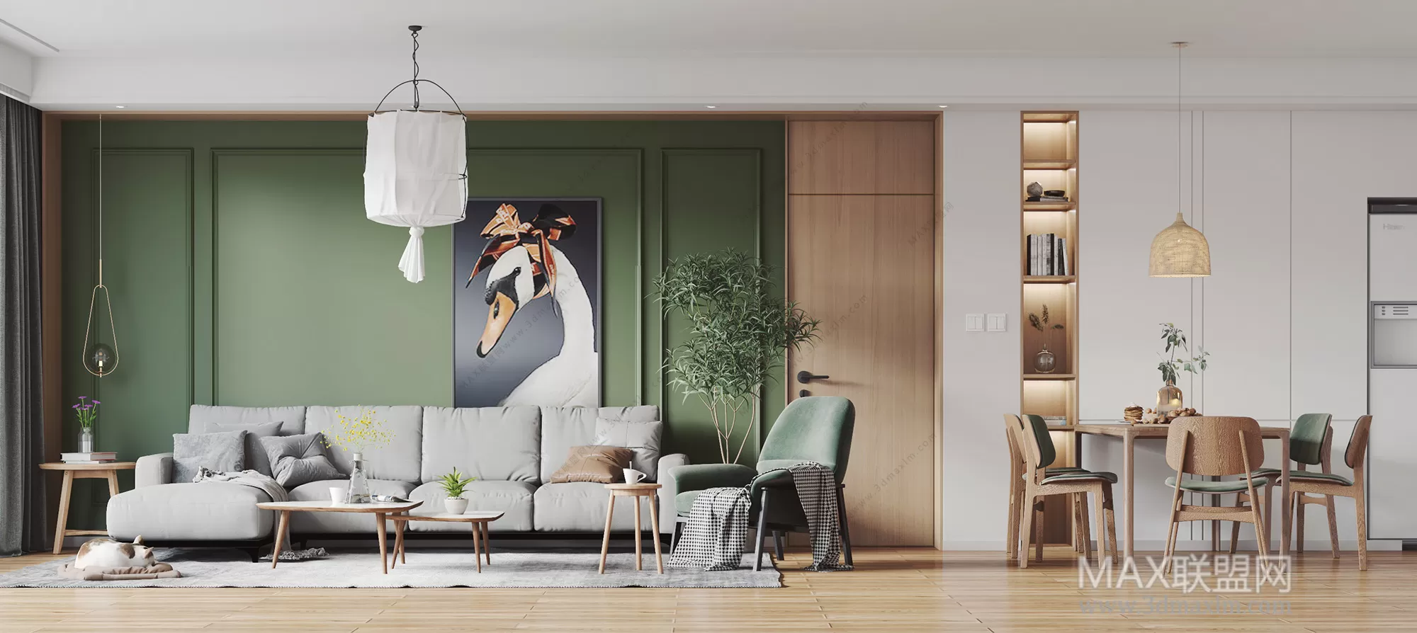 Apartment – Interior Design – Nordic Design – 007