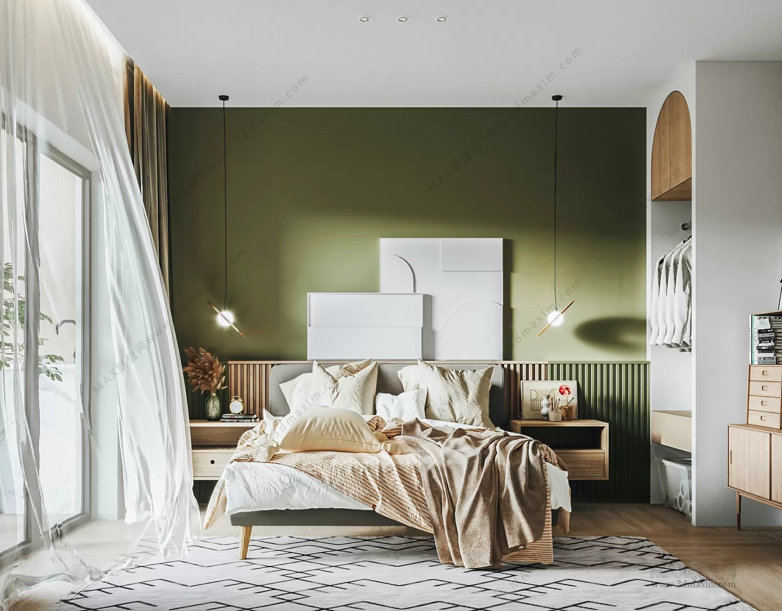 Bedroom – Interior Design – Nordic Design – 008