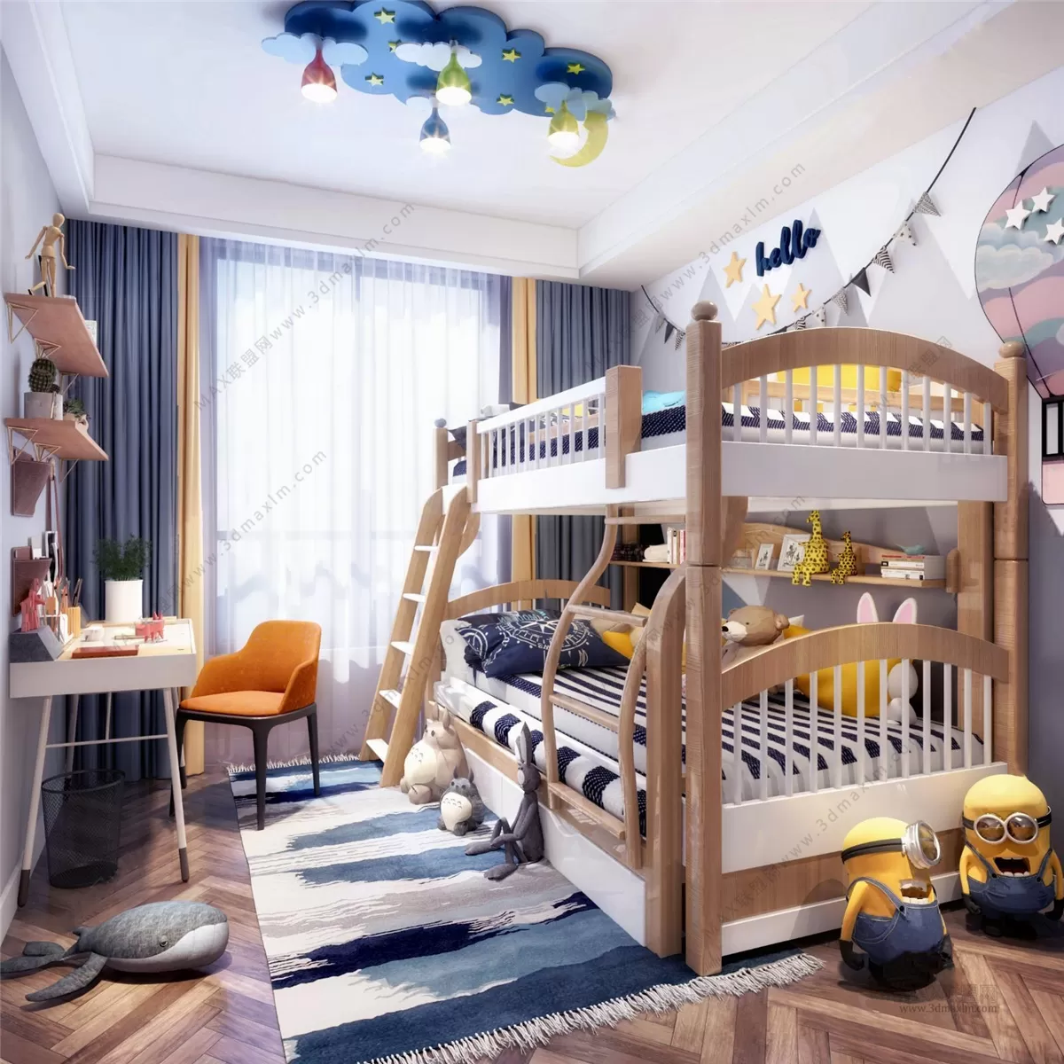 Children room – Interior Design – Nordic Design – 009