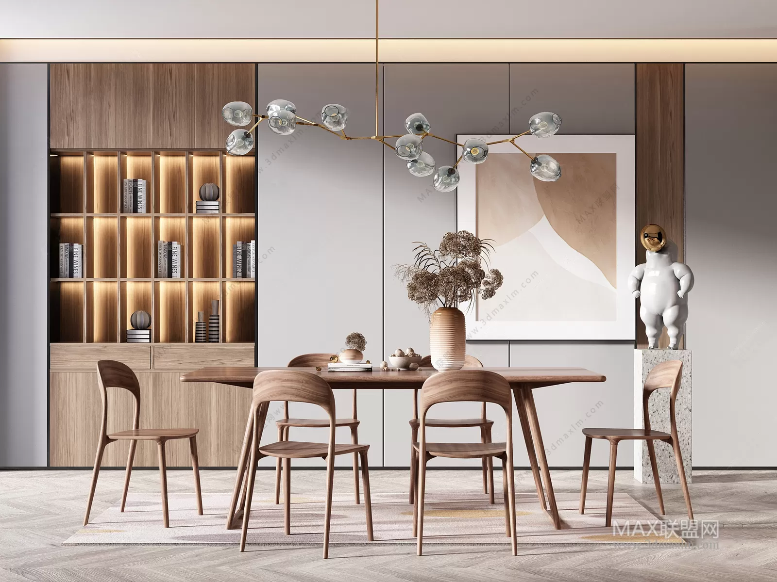 Dining room – Interior Design – Nordic Design – 007 Dining room – Interior Design – Nordic Design – 007