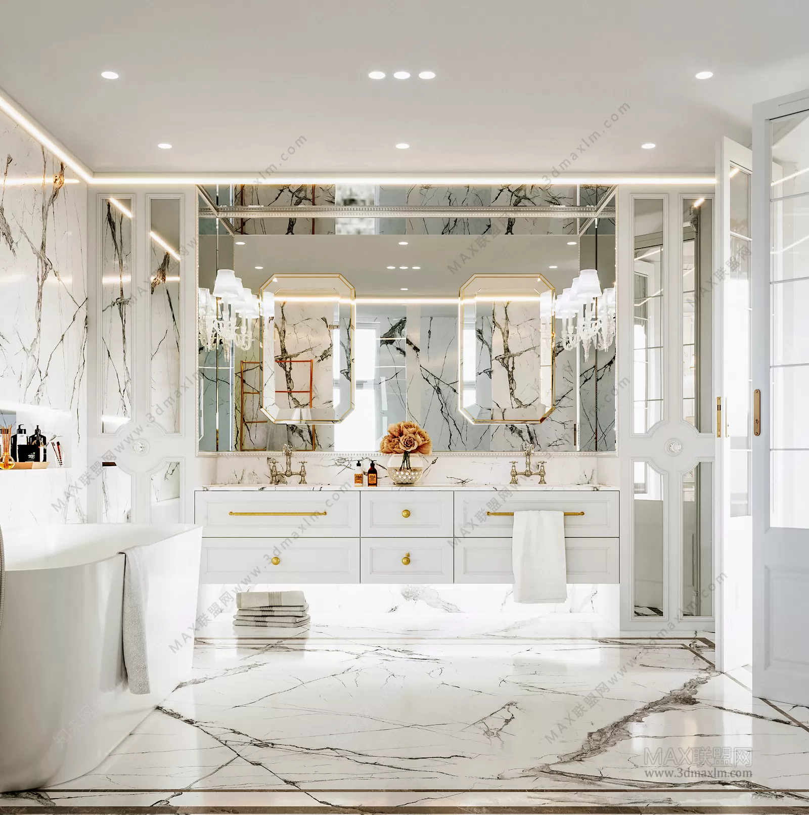 Bathroom – Interior Design – European Design – 007