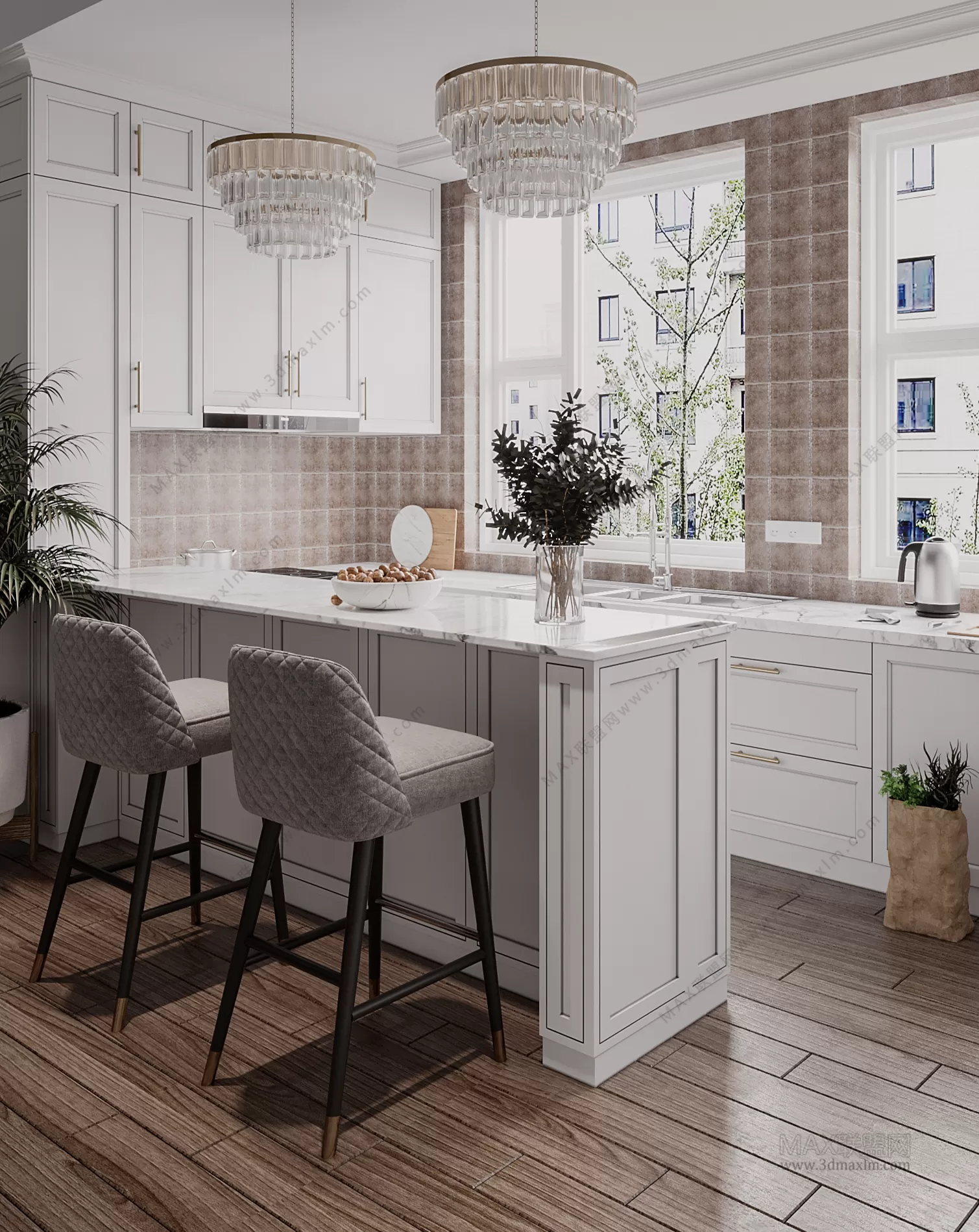 Kitchen – Interior Design – European Design – 003