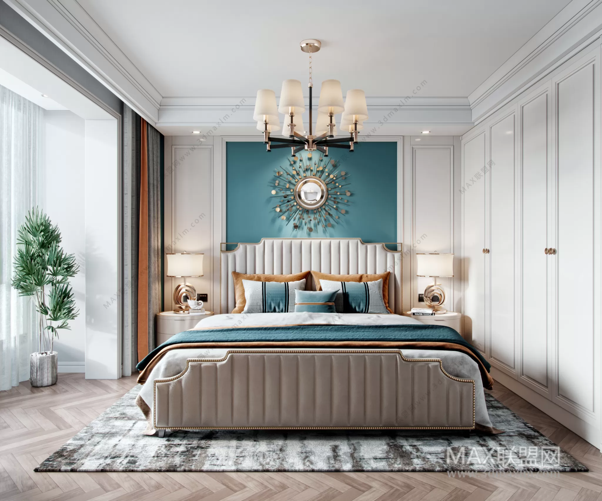 Bedroom – Interior Design – American Design – 005