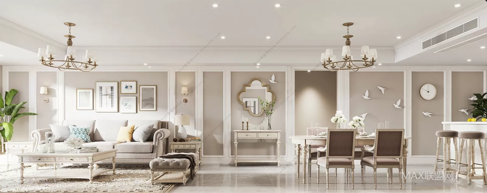 Livingroom – Interior Design – American Design – 005