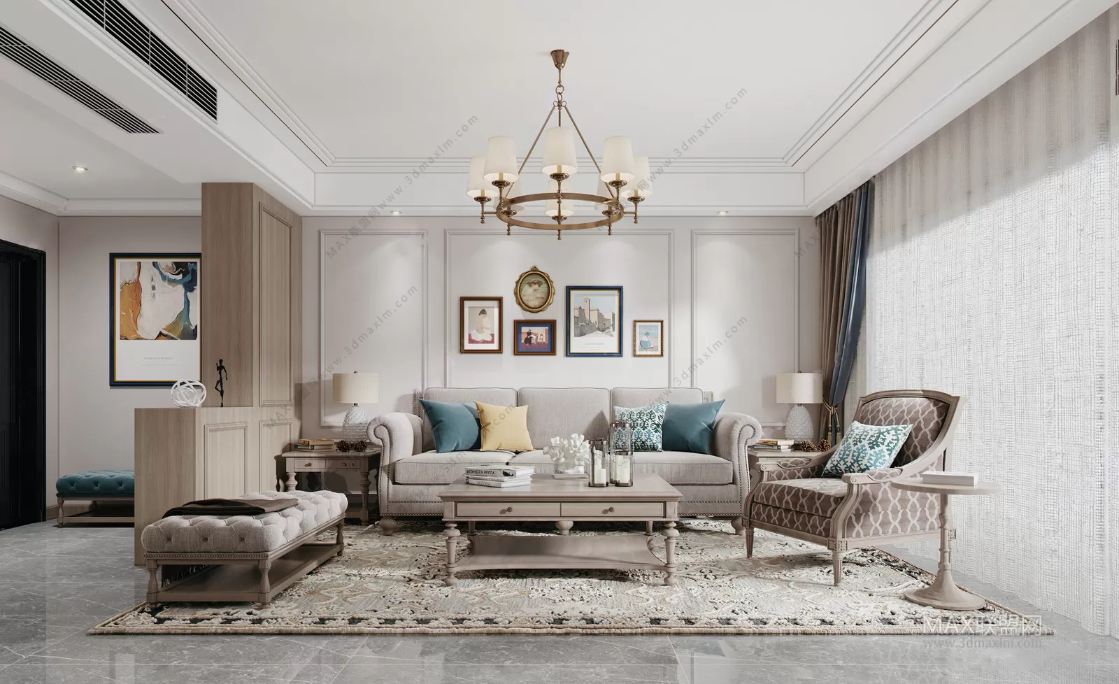 Livingroom – Interior Design – American Design – 008