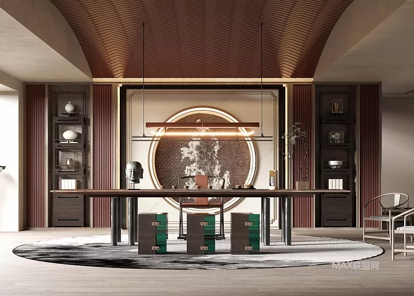 Tearoom – Interior Design – Chinese Design – 001