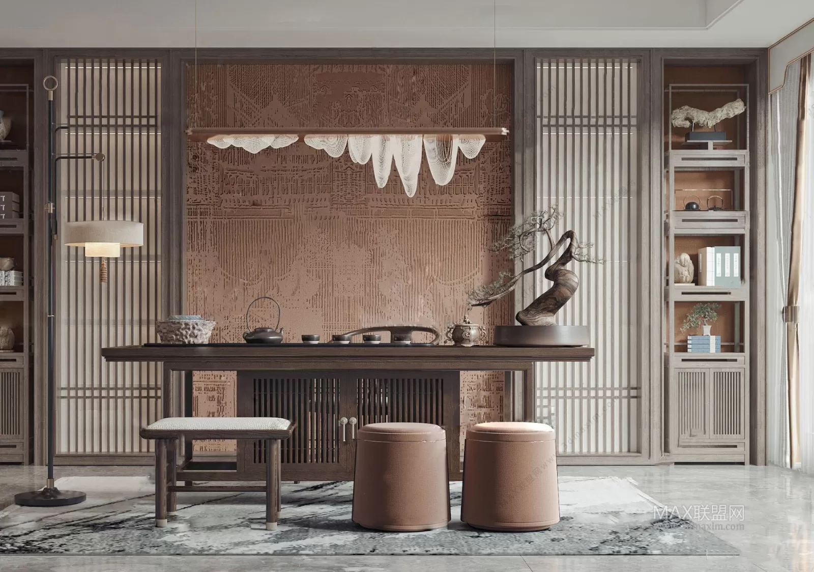 Tearoom – Interior Design – Chinese Design – 002