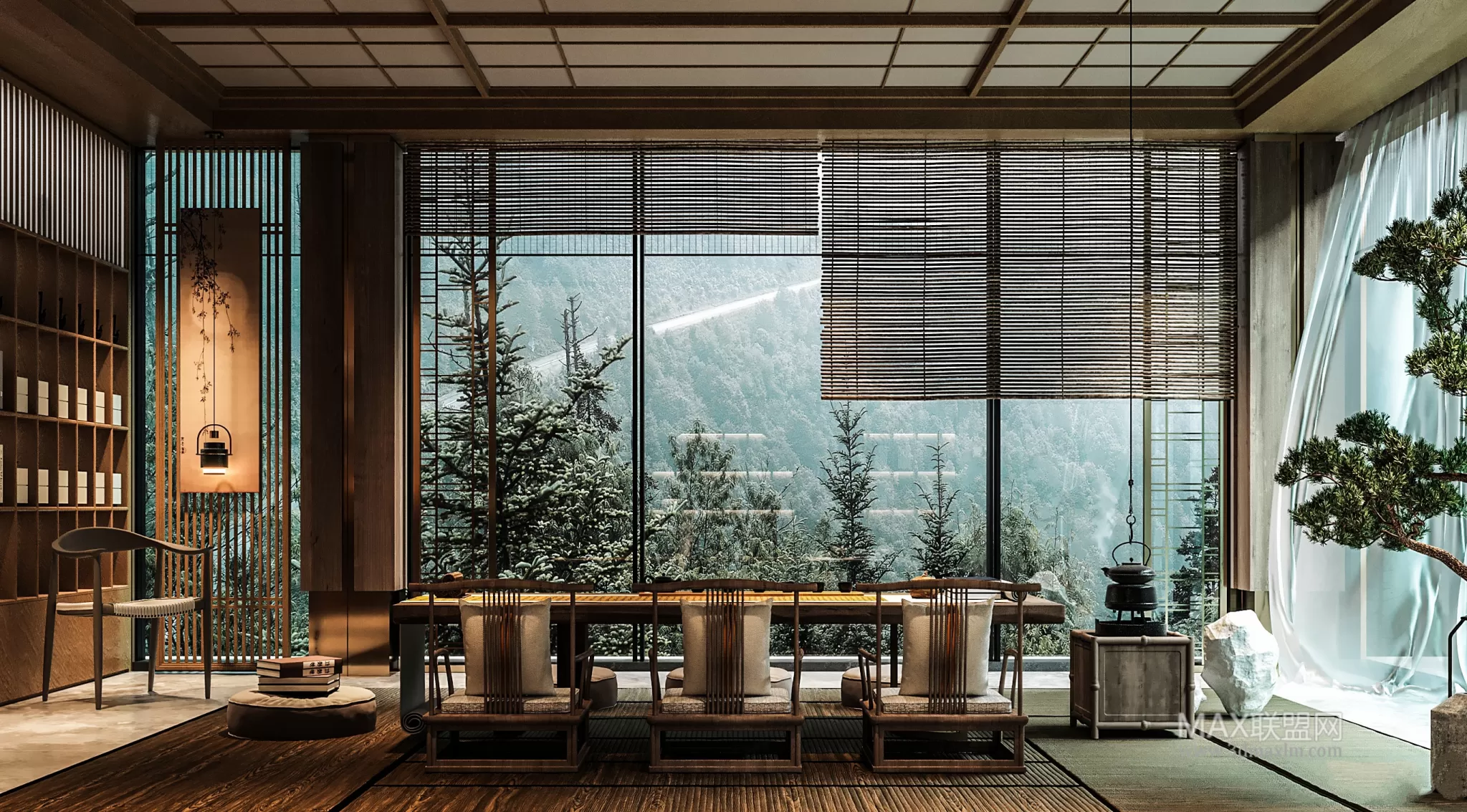 Tearoom – Interior Design – Chinese Design – 004