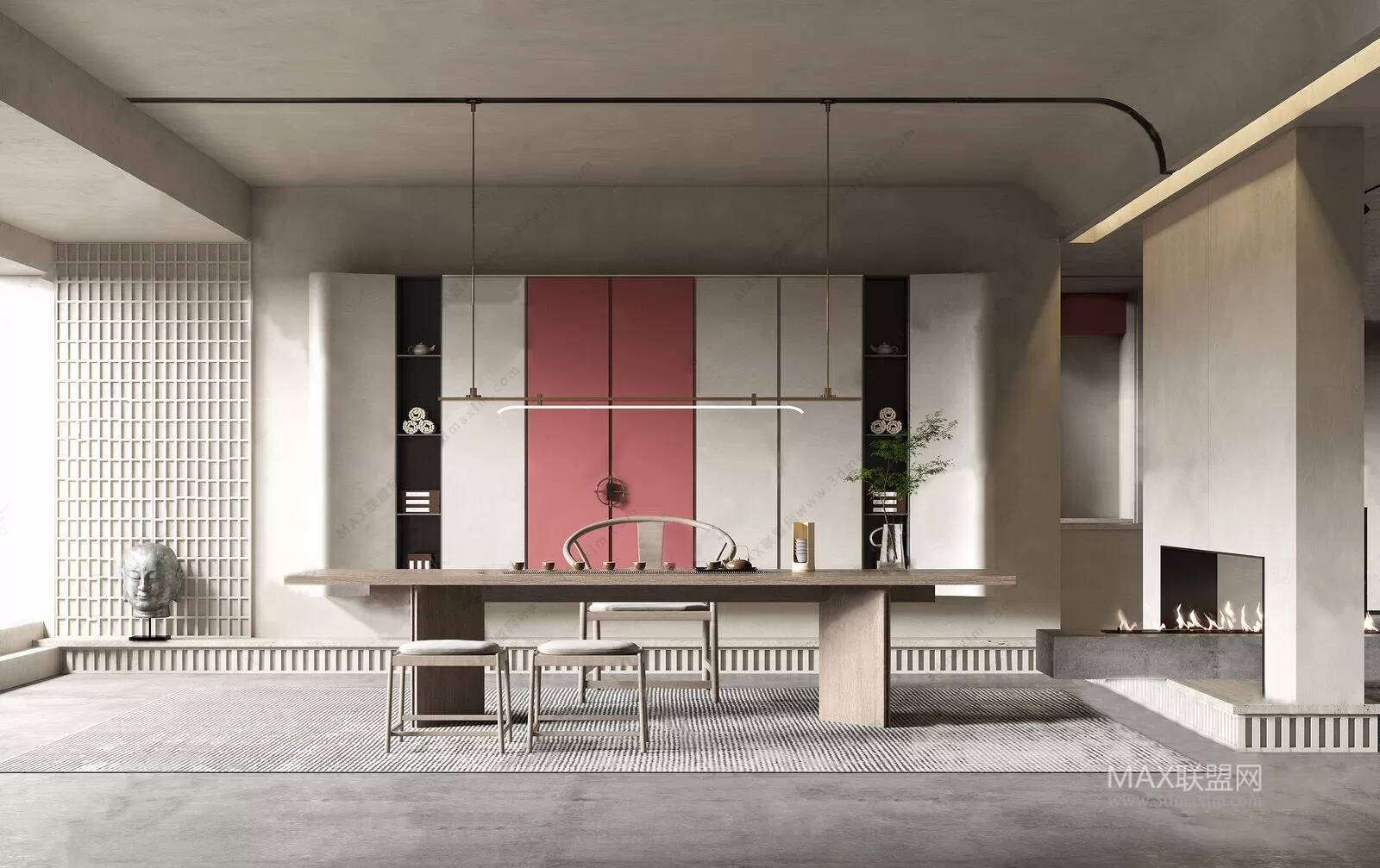 Tearoom – Interior Design – Chinese Design – 005