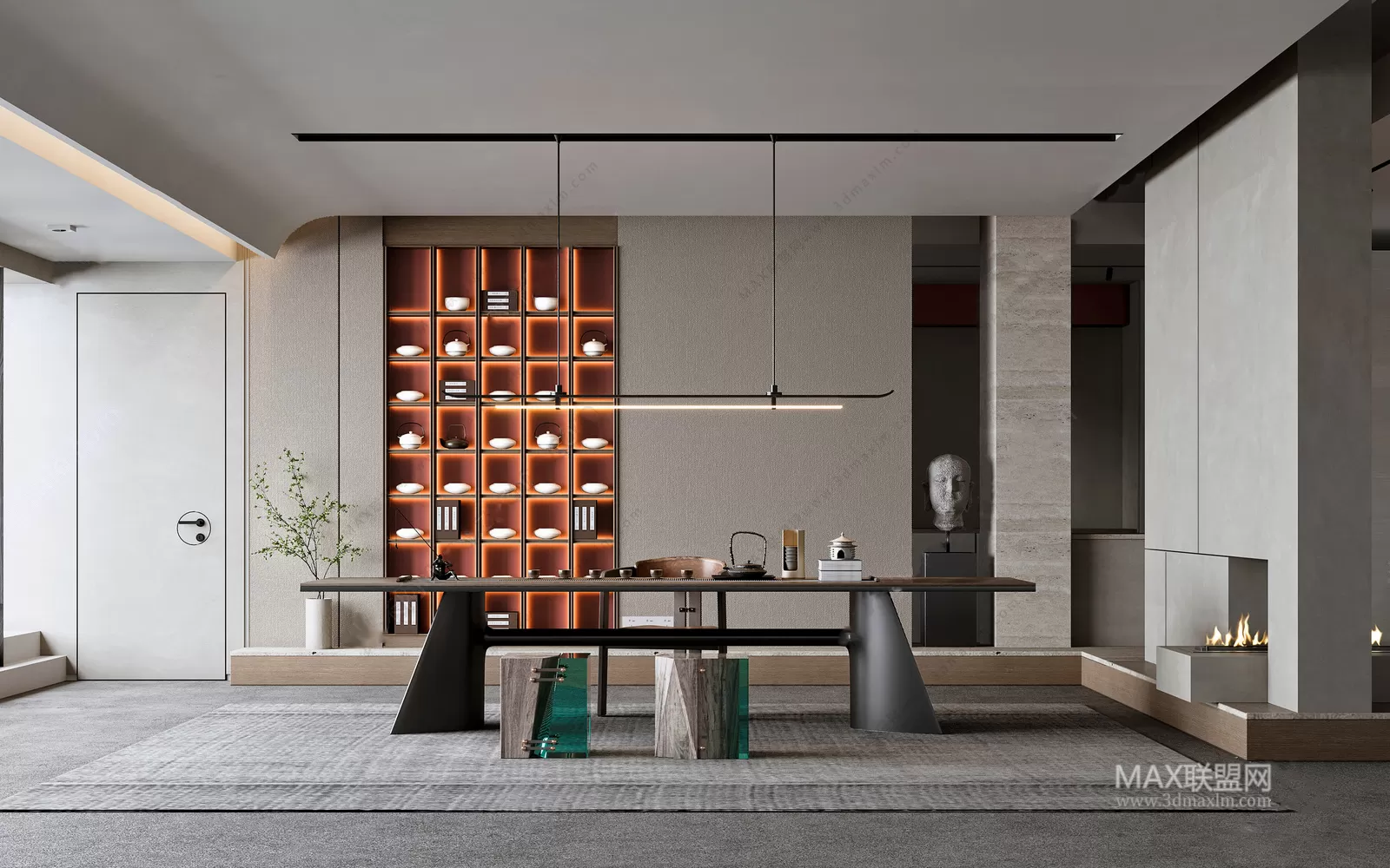 Tearoom – Interior Design – Chinese Design – 006