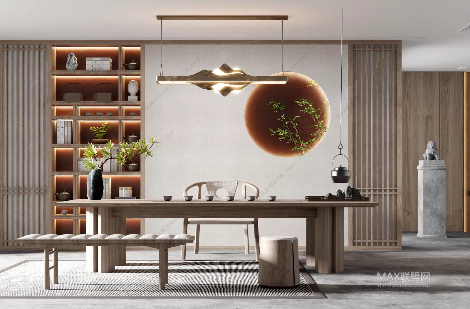 Tearoom – Interior Design – Chinese Design – 009