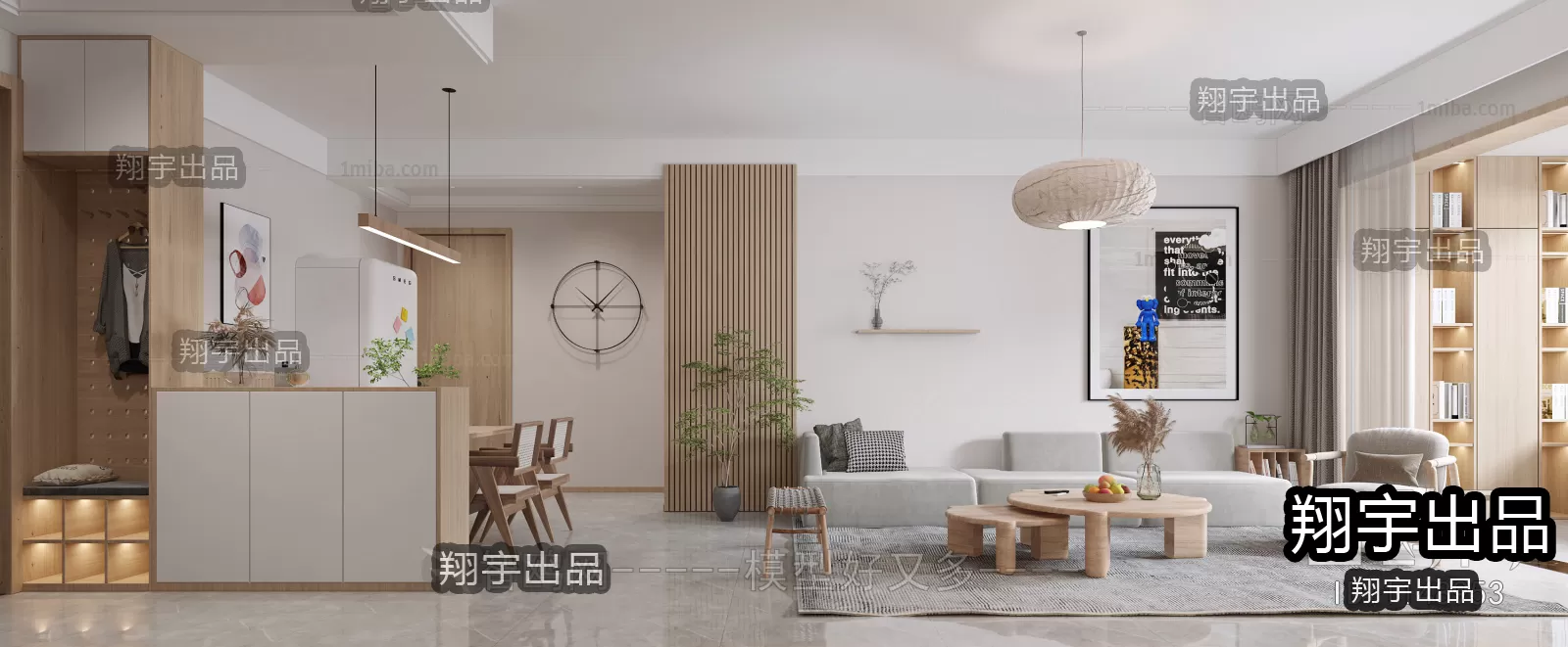 Living Room – Scandinavian architecture – 010