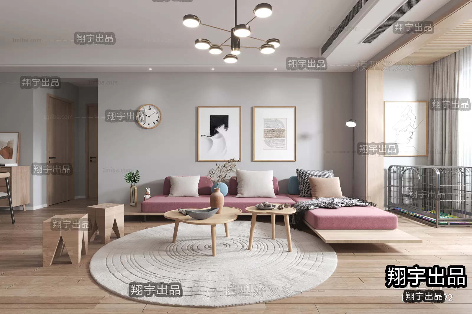 Living Room – Scandinavian architecture – 011