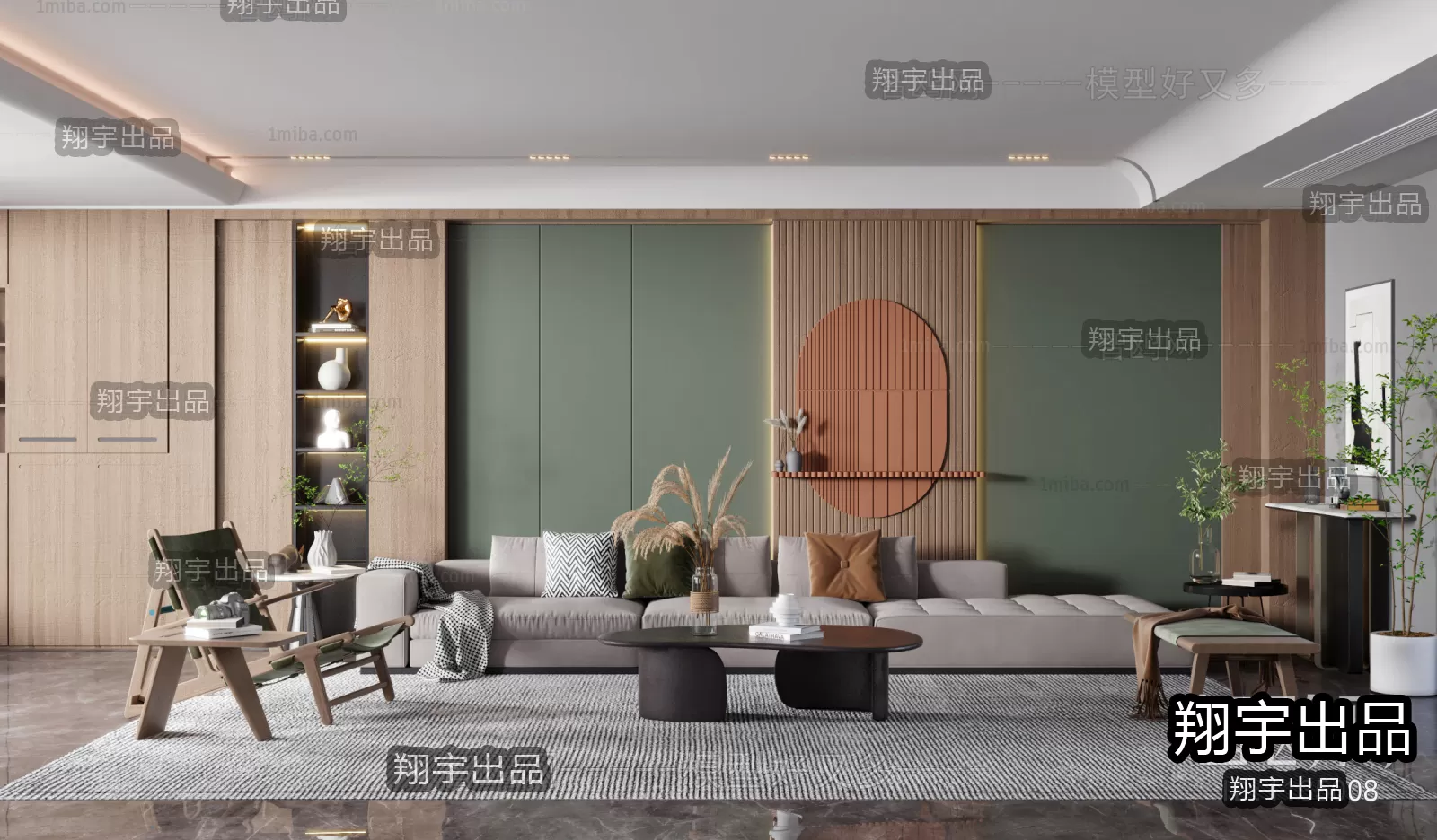 Living Room – Scandinavian architecture – 014