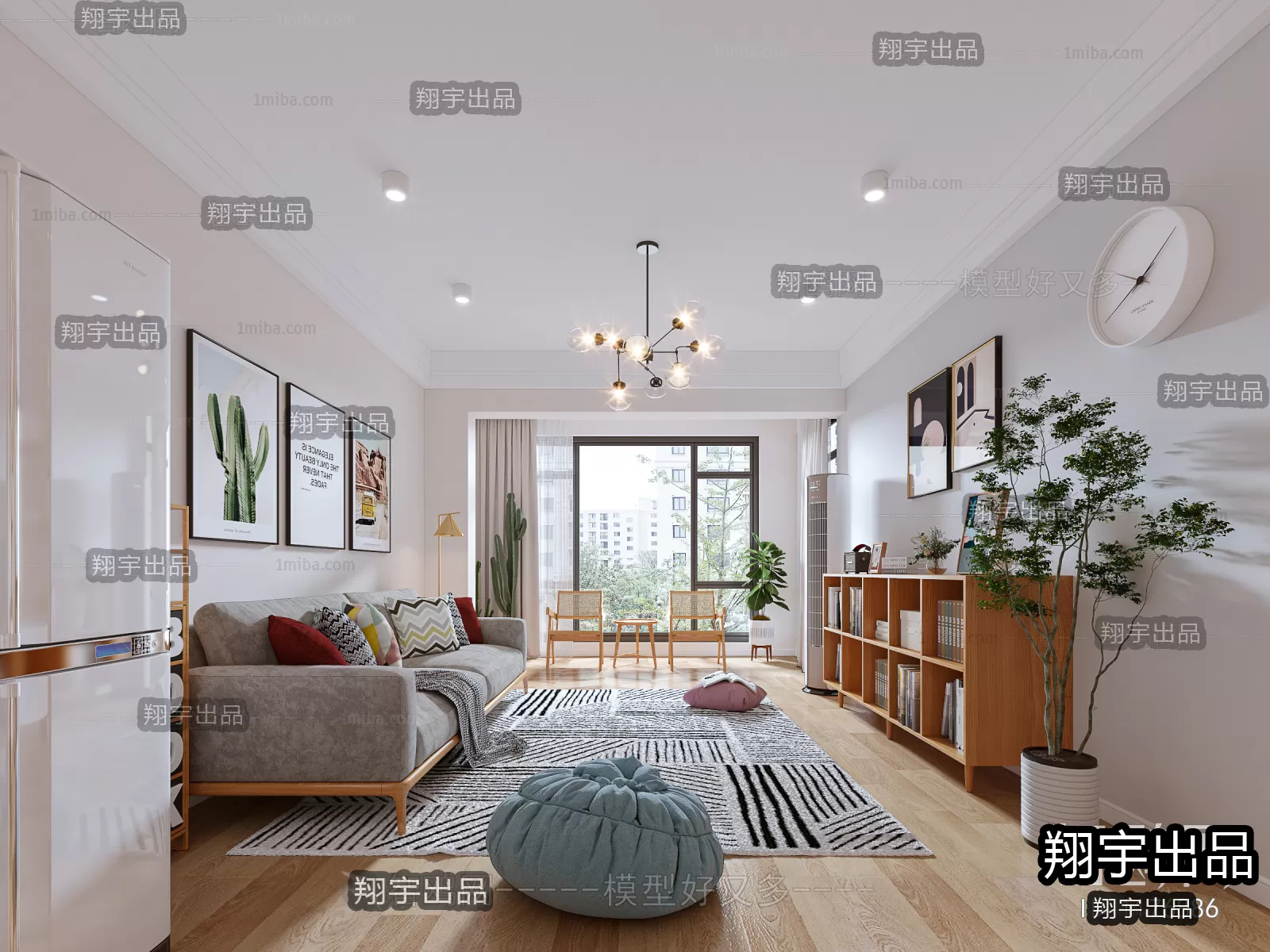 Living Room – Scandinavian architecture – 015