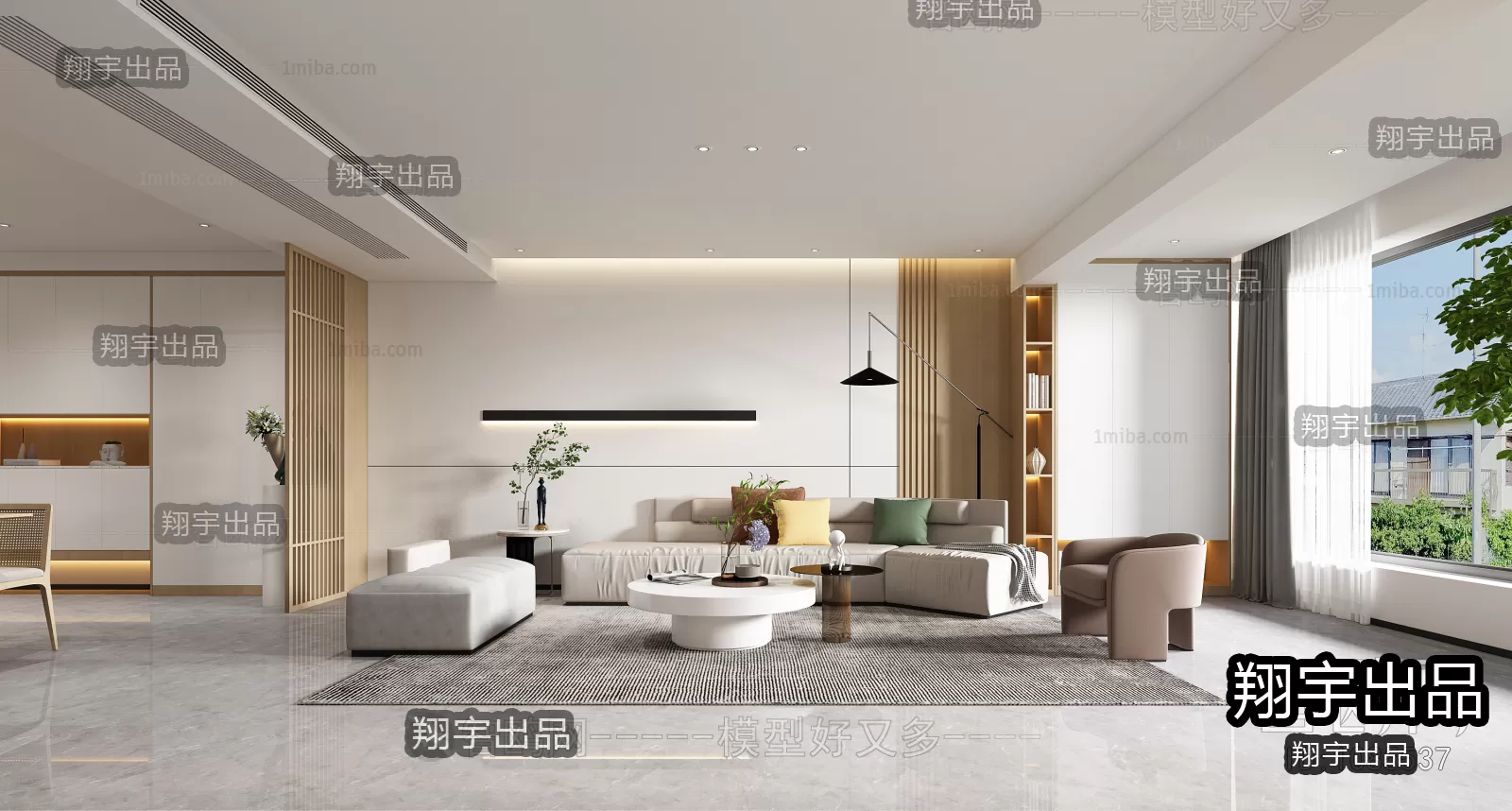 Living Room – Scandinavian architecture – 018