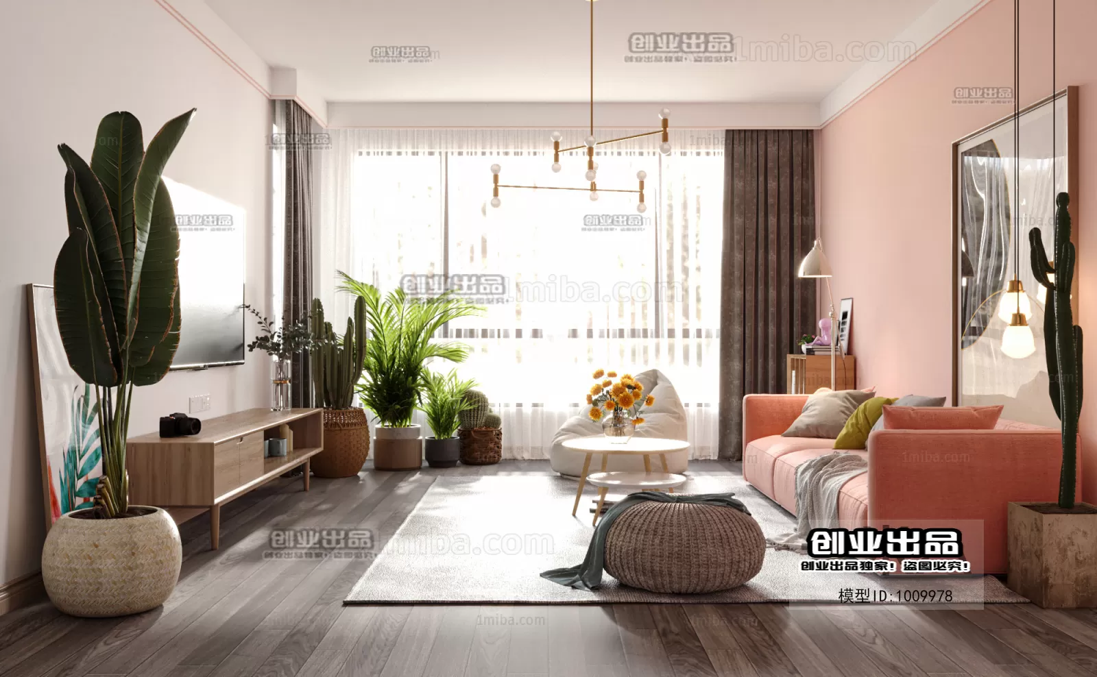 Living Room – Scandinavian architecture – 026
