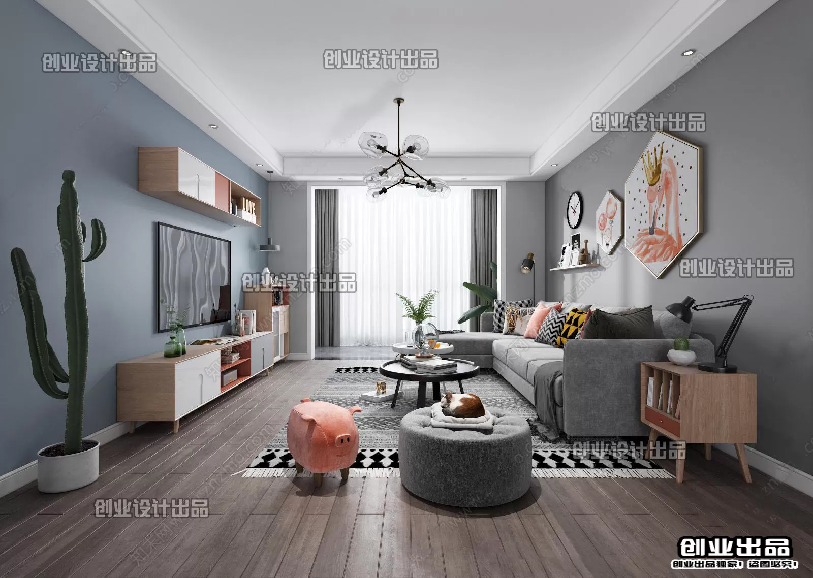 Living Room – Scandinavian architecture – 051