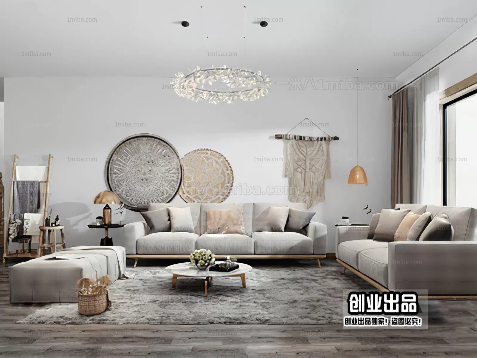 Living Room – Scandinavian architecture – 056