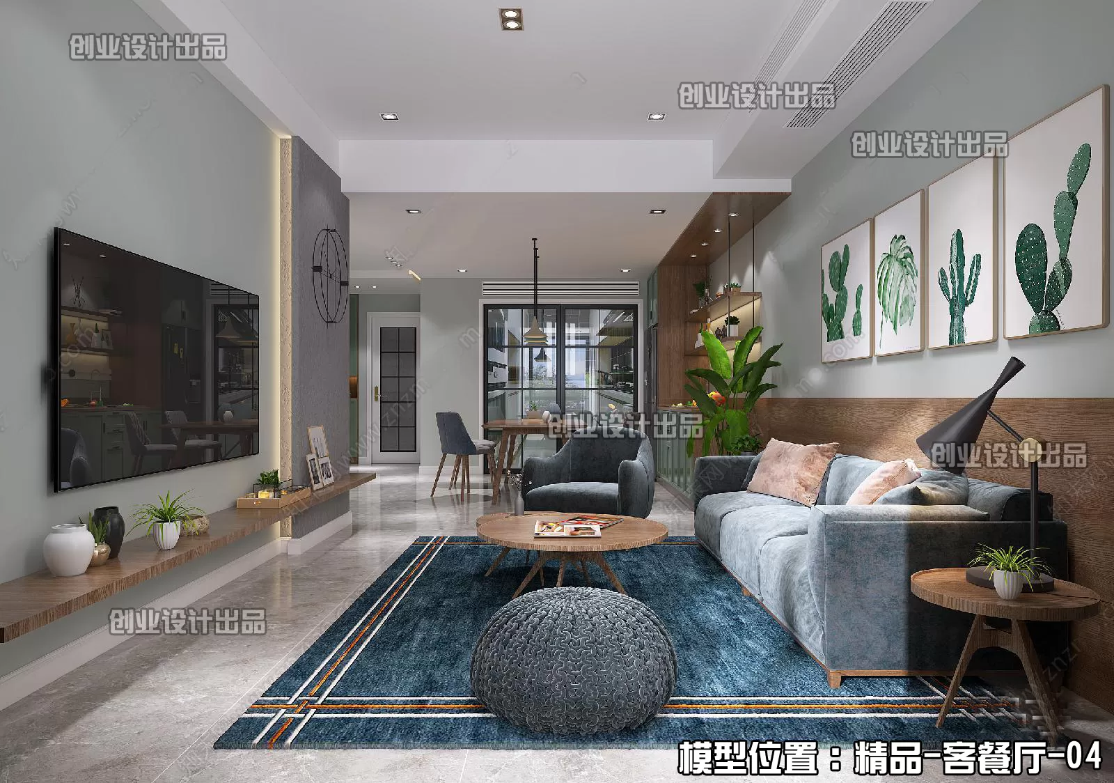 Living Room – Scandinavian architecture – 059