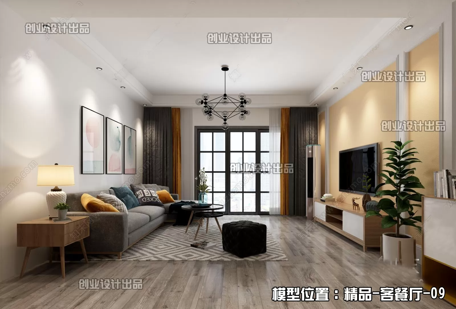 Living Room – Scandinavian architecture – 063