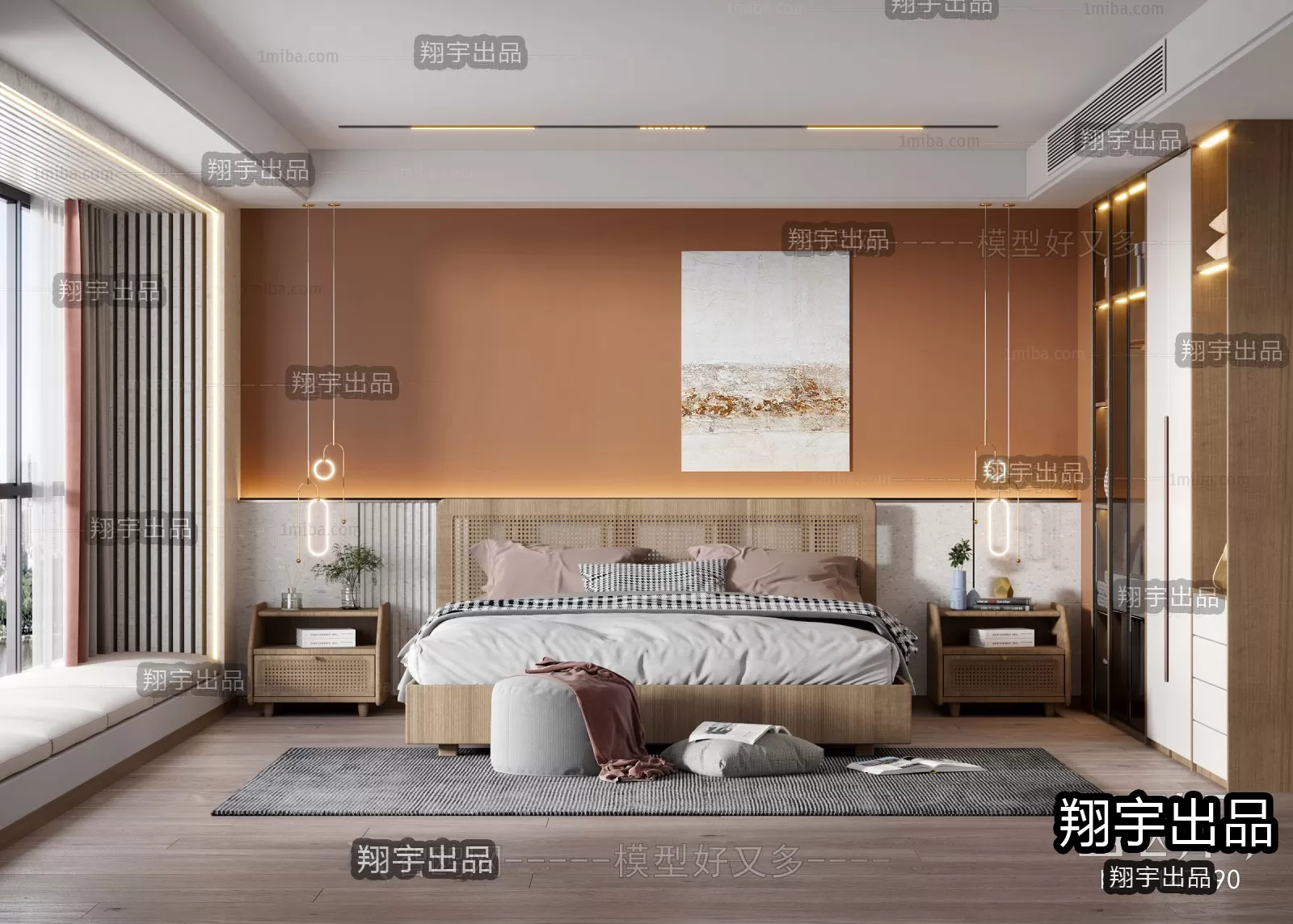 Bedroom – Scandinavian architecture – 011