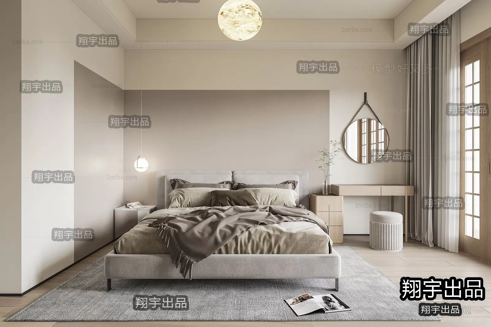 Bedroom – Scandinavian architecture – 012