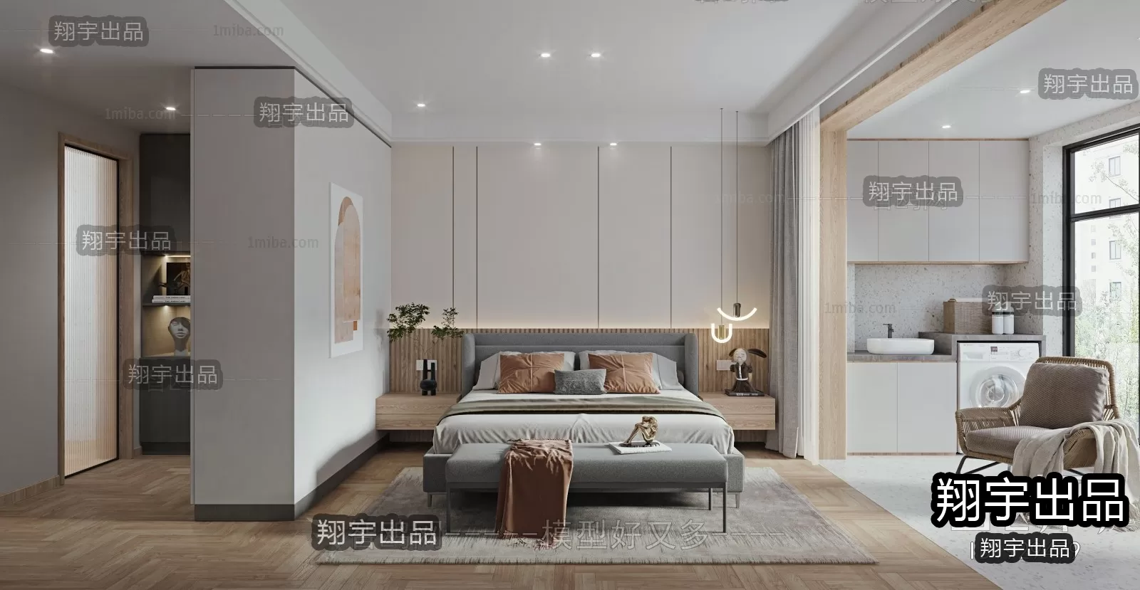 Bedroom – Scandinavian architecture – 017