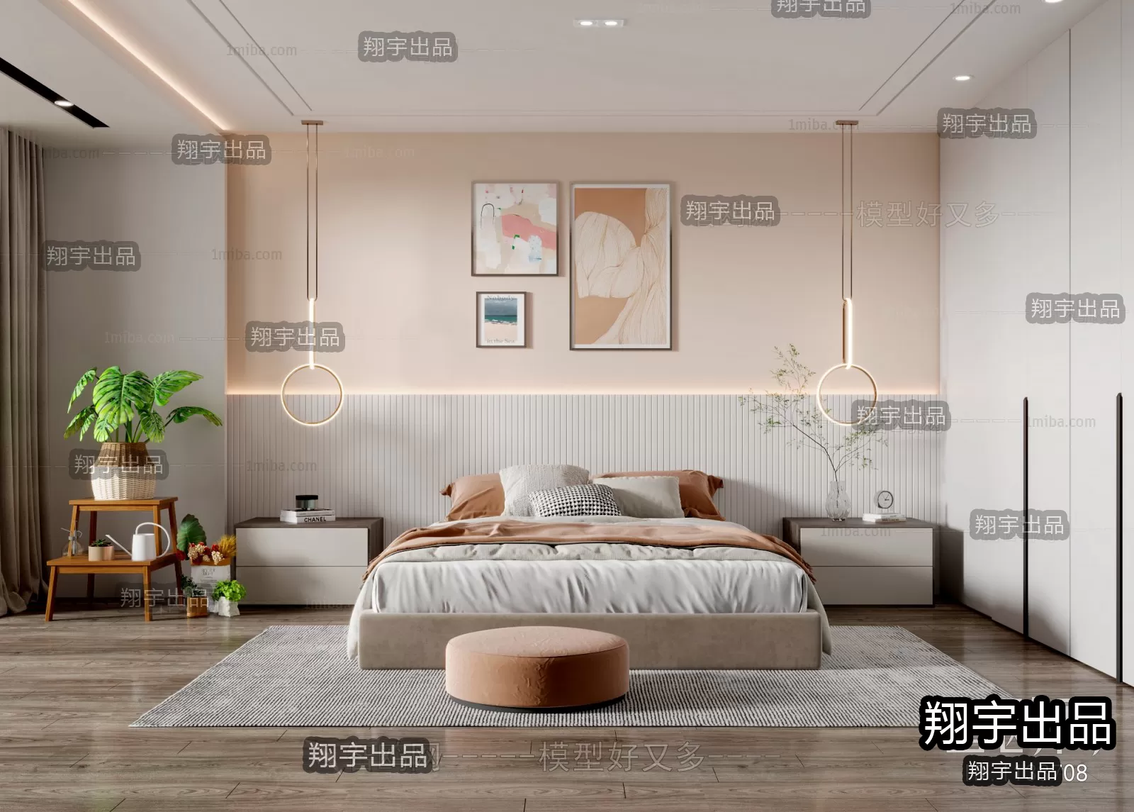 Bedroom – Scandinavian architecture – 018