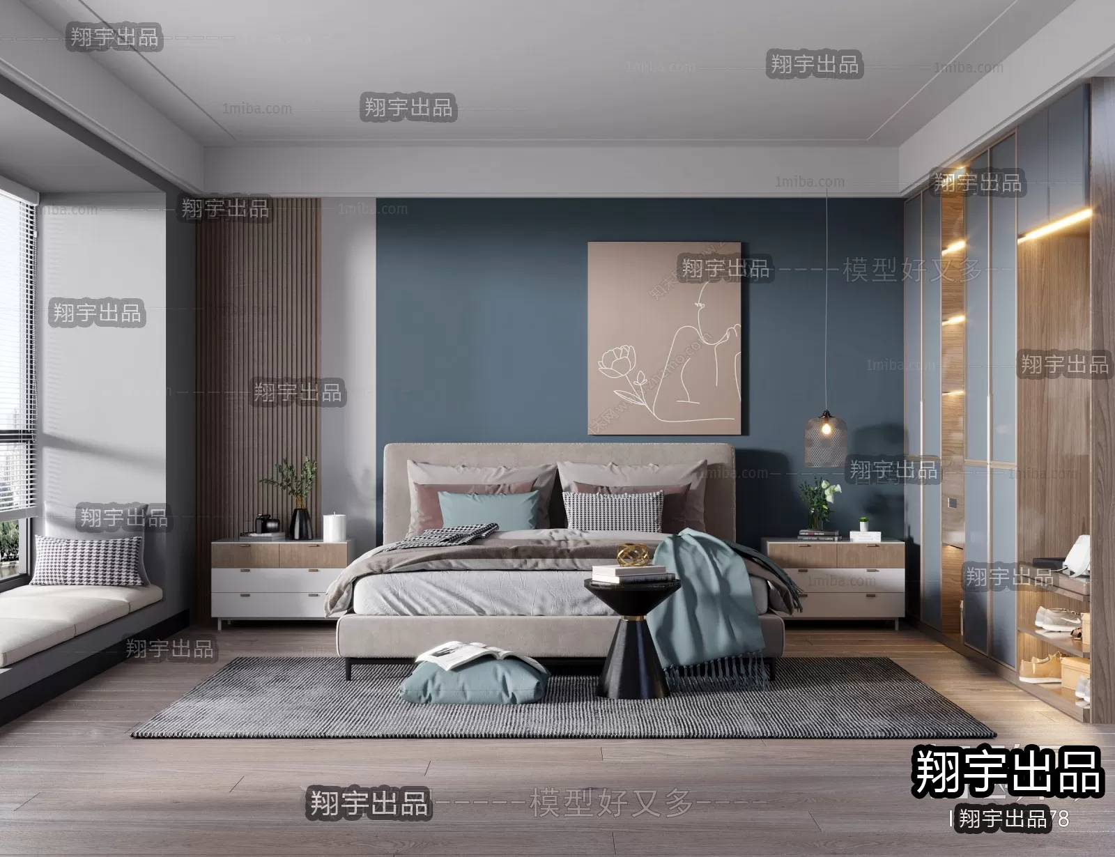 Bedroom – Scandinavian architecture – 022