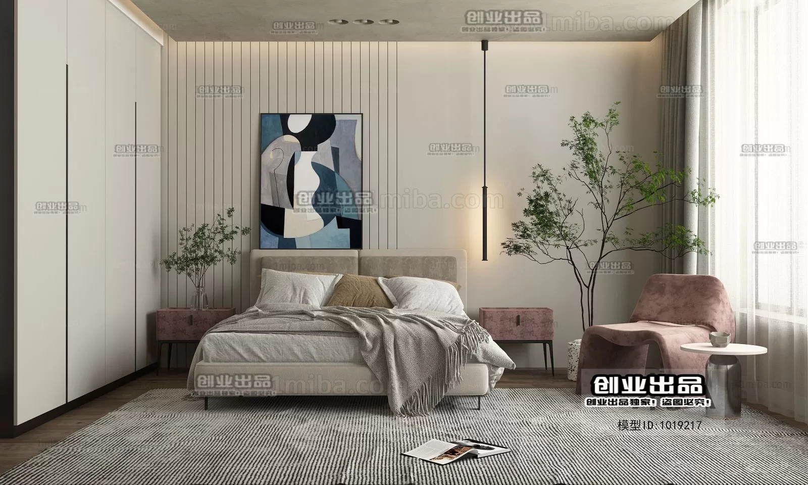 Bedroom – Scandinavian architecture – 036