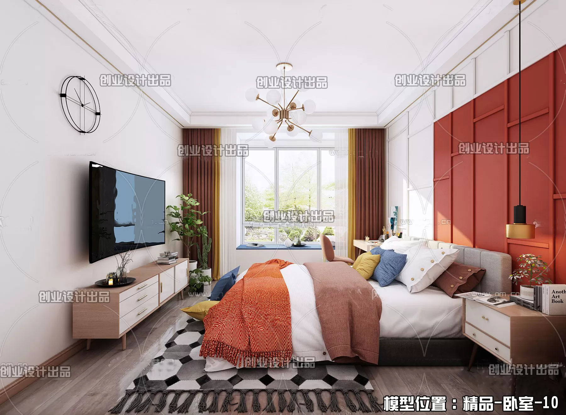 Bedroom – Scandinavian architecture – 039