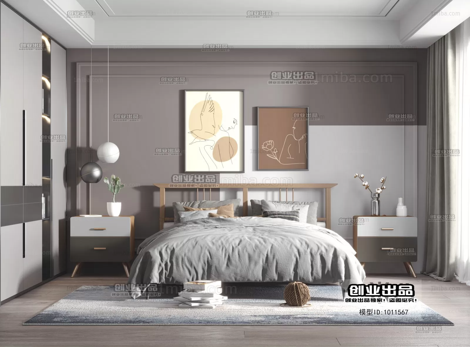 Bedroom – Scandinavian architecture – 049