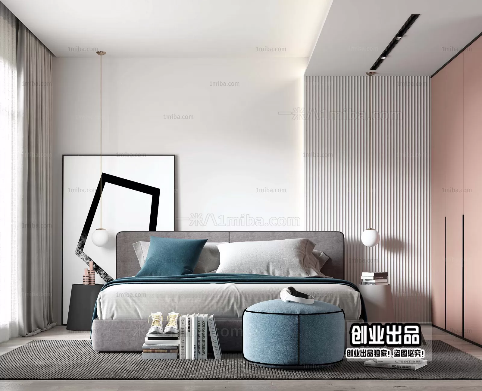 Bedroom – Scandinavian architecture – 057