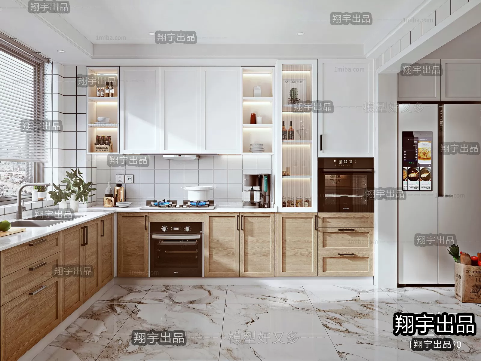 Kitchen – Scandinavian architecture – 001